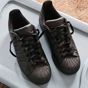 Adidas Superstar Black Size 10